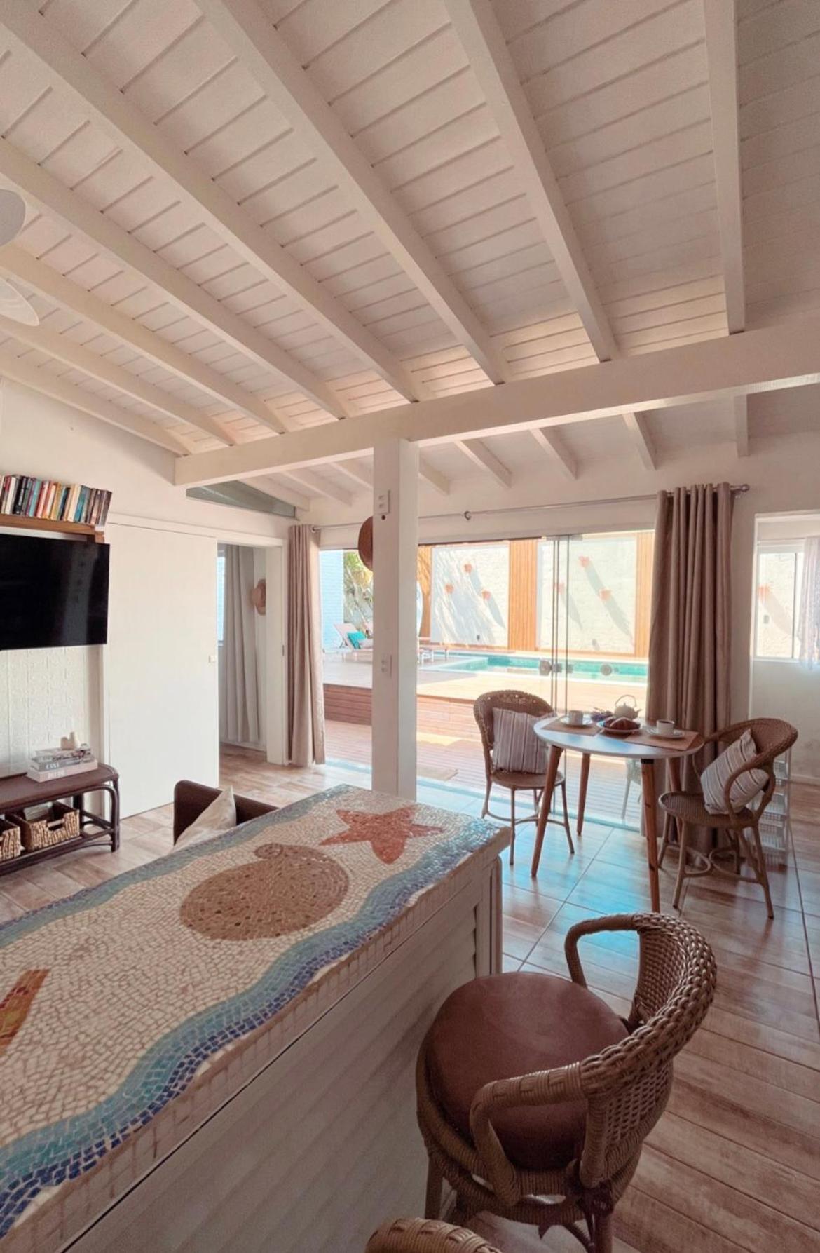 Casa Com Piscina Em Frente A Praia Do Santinho Florianópolis Εξωτερικό φωτογραφία