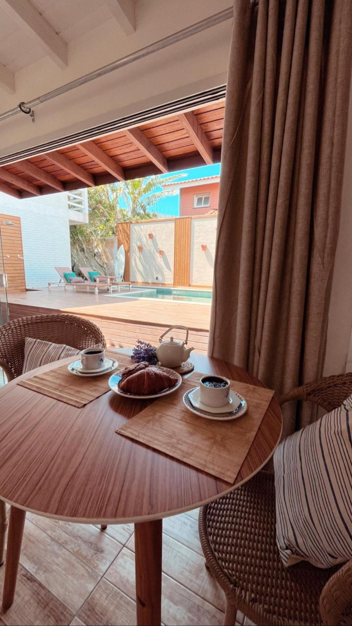 Casa Com Piscina Em Frente A Praia Do Santinho Florianópolis Εξωτερικό φωτογραφία