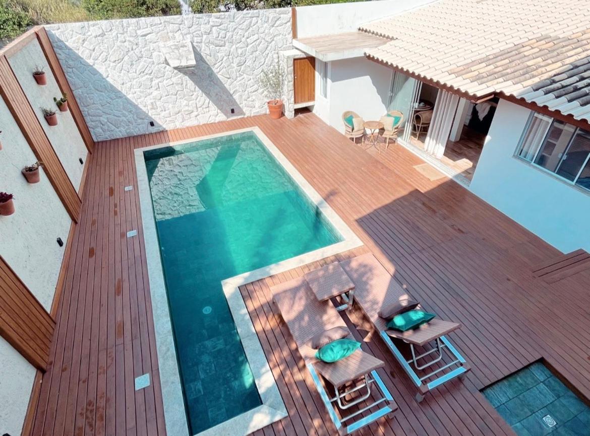 Casa Com Piscina Em Frente A Praia Do Santinho Florianópolis Εξωτερικό φωτογραφία